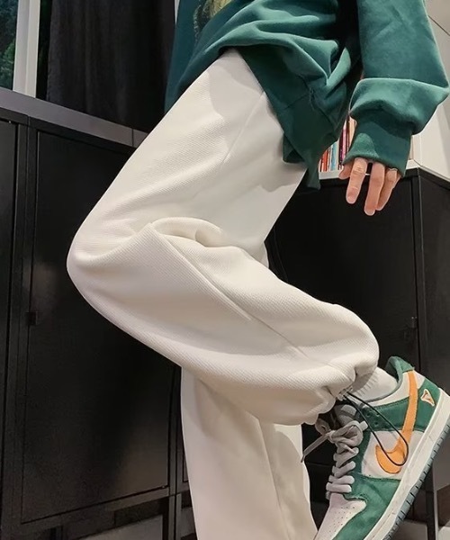 link lot(リンクロット)の「【ウエストゴム】裏ボアスウェットパンツ(スウェットパンツ・メンズ・ホワイト/グレー/ブラック・L/M)」の9枚目の写真