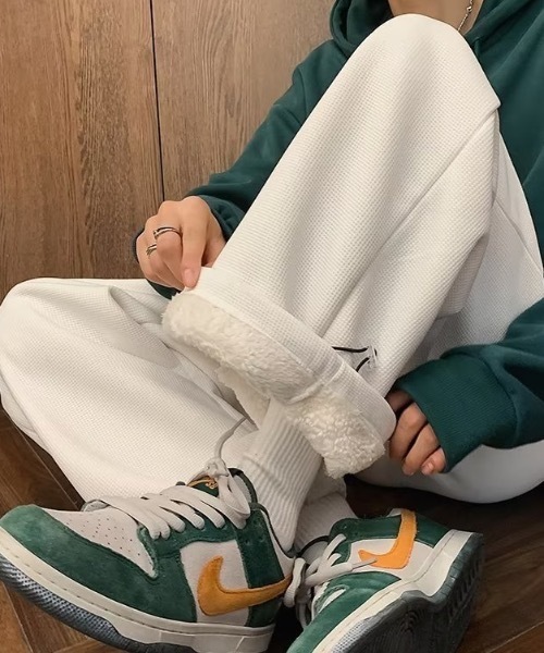 link lot(リンクロット)の「【ウエストゴム】裏ボアスウェットパンツ(スウェットパンツ・メンズ・ホワイト/グレー/ブラック・L/M)」の17枚目の写真
