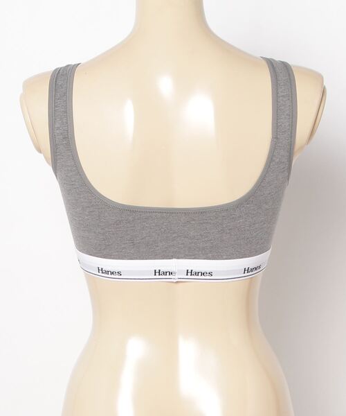 HANES（ヘインズ）の「【Hanes/ヘインズ】レディース ハーフトップブラ（その他アンダーウェア/インナー・レディース・ブルー/ヘザーグレー/ブラック・LARGE/MEDIUM/X-LARGE）」の15枚目の写真