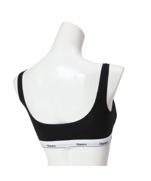 HANES（ヘインズ）の「【Hanes/ヘインズ】レディース ハーフトップブラ（その他アンダーウェア/インナー・レディース・ブルー/ヘザーグレー/ブラック・LARGE/MEDIUM/X-LARGE）」の7枚目の写真