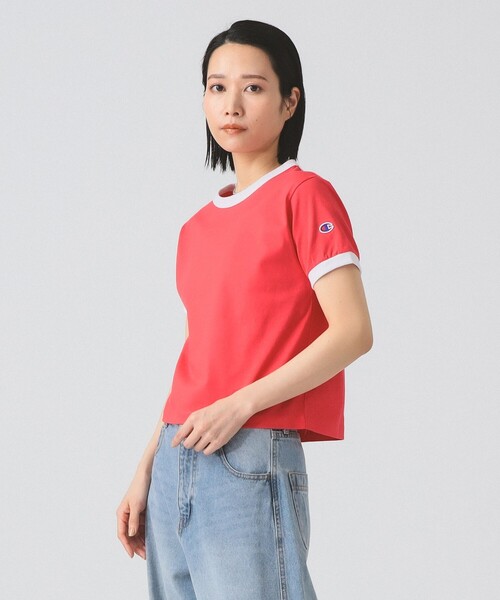 セール】【別注】Champion / リンガー Tシャツ（Tシャツ