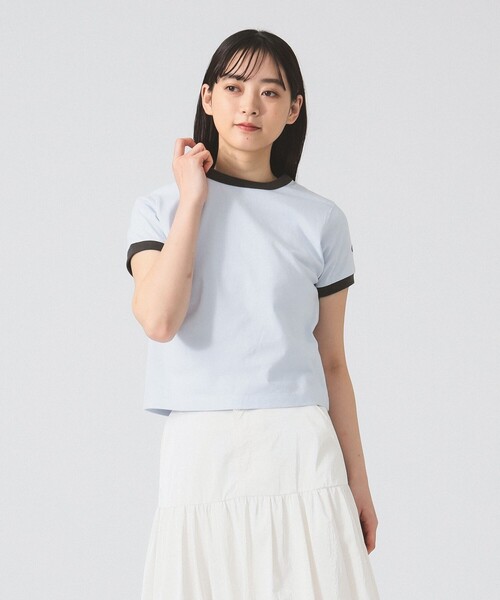 別注】Champion / リンガー Tシャツ（Tシャツ/カットソー）｜Ray