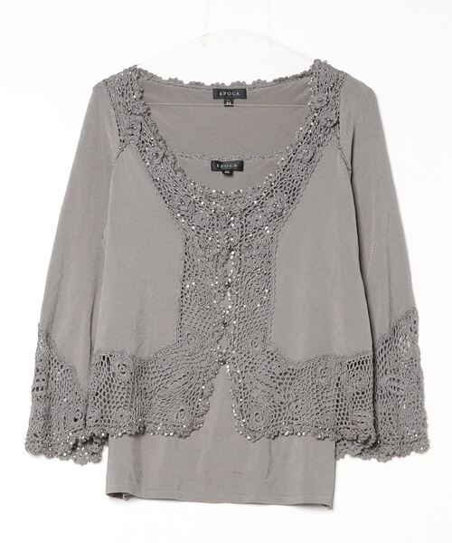 ブランド古着】ビジューニットアンサンブル（アンサンブル）｜EPOCA  