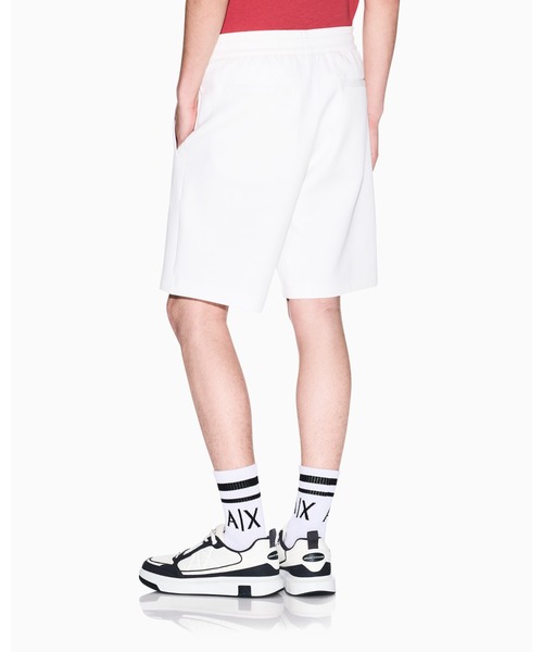 A/X Armani Exchange ICON スウェット ハーフパンツ 関*送込 A|X アルマーニ エクスチェンジ】ICON スウェットハーフパンツ