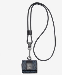 MICHAEL KORS(マイケルコース)のエアーポッズ ケース - MKシグネチャー(ヘッドフォン/イヤホン)