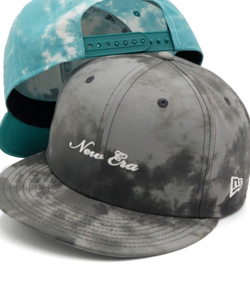 NEW ERA（ニューエラ）の「ニューエラゴルフ キャップ 9FIFTY タイダイ（キャップ・メンズ・グレー/グリーン・M/L）」の2枚目の写真
