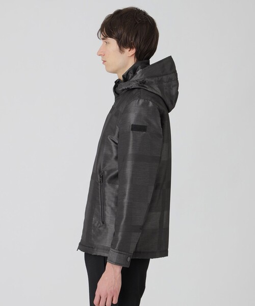セール】シャドークレストブリッジチェックパデッドパーカー