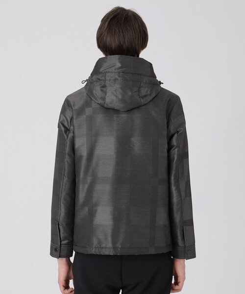 セール】シャドークレストブリッジチェックパデッドパーカー