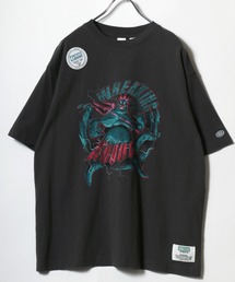 Disney villains× DISCUS ATHLETICコラボ ロックプリントTシャツ メンズ レディース ユニセックス/ディズニー