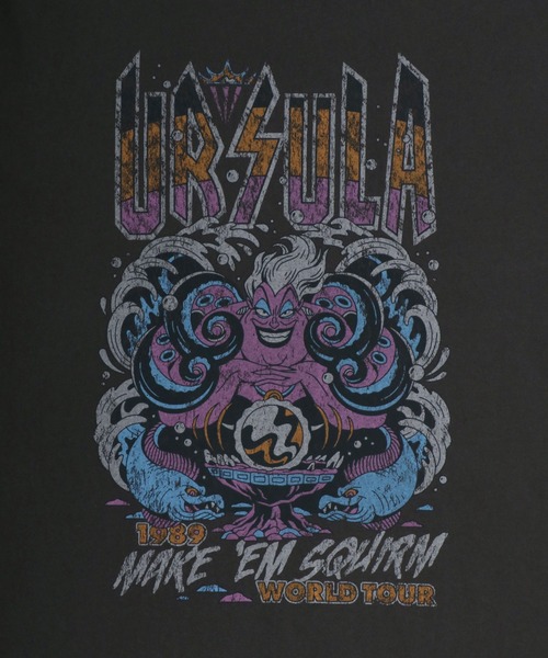 Disney(ディズニー)の「Disney villains× DISCUS ATHLETICコラボ ロックプリントTシャツ メンズ レディース ユニセックス/ディズニー(Tシャツ/カットソー・レディース・ブラック系1/ブラック系3/ブラック系5/ブラック系6/ブラック系7/ブラック系8/ブラック系2/ブラック系4・M)」の11枚目の写真