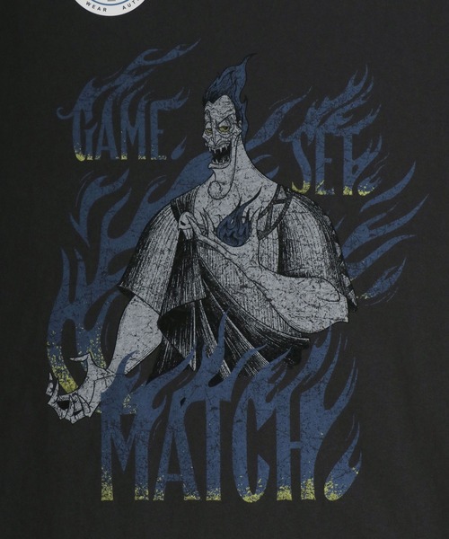Disney(ディズニー)の「Disney villains× DISCUS ATHLETICコラボ ロックプリントTシャツ メンズ レディース ユニセックス/ディズニー(Tシャツ/カットソー・レディース・ブラック系1/ブラック系3/ブラック系5/ブラック系6/ブラック系7/ブラック系8/ブラック系2/ブラック系4・M)」の10枚目の写真