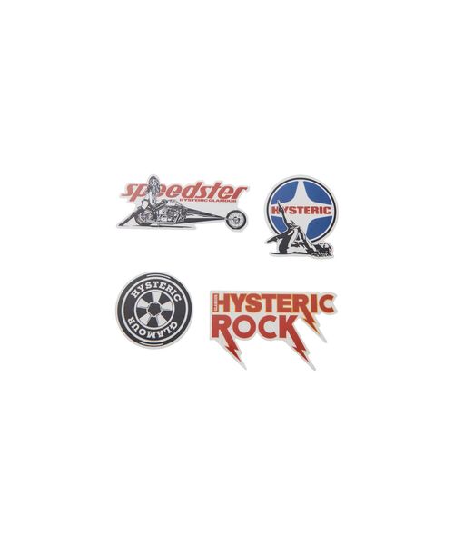 HYSTERIC GLAMOUR(ヒステリックグラマー)の「ROCK CITY PACKAGE ステッカーセット(ステッカー/テープ・レディース・マルチ・FREE)」の2枚目の写真