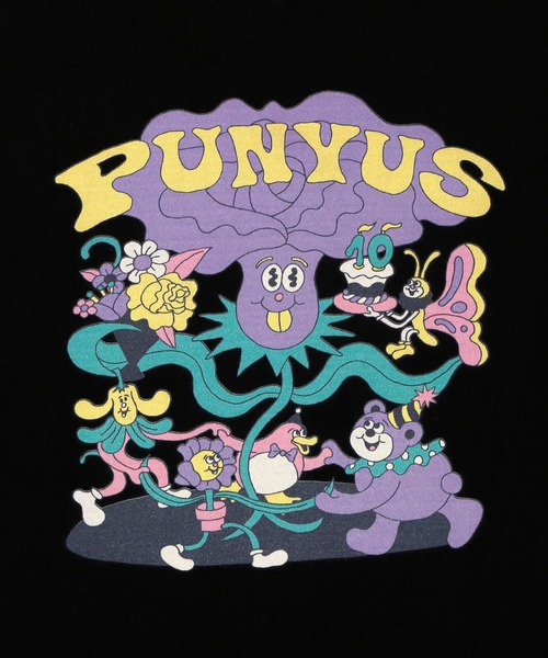 PUNYUS（プニュズ）の「10thフラワーフレンズロンＴ（Tシャツ/カットソー・レディース・イエロー/ブラック/ホワイト・2/4/3）」の10枚目の写真