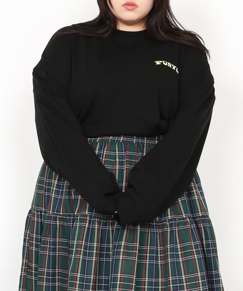 PUNYUS（プニュズ）の「10thフラワーフレンズロンＴ（Tシャツ/カットソー・レディース・イエロー/ブラック/ホワイト・2/4/3）」の19枚目の写真