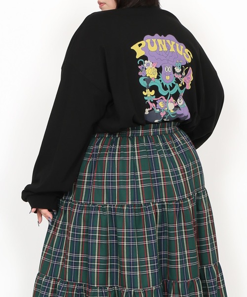 PUNYUS（プニュズ）の「10thフラワーフレンズロンＴ（Tシャツ/カットソー・レディース・イエロー/ブラック/ホワイト・2/4/3）」の21枚目の写真