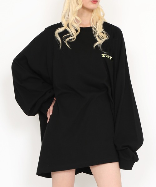 PUNYUS（プニュズ）の「10thフラワーフレンズロンＴ（Tシャツ/カットソー・レディース・イエロー/ブラック/ホワイト・2/4/3）」の18枚目の写真