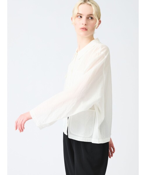 mizuiro ind シアーショートカバーオール mizuiro ind｜【20%OFF】シアーショートカバーオール ジャケット