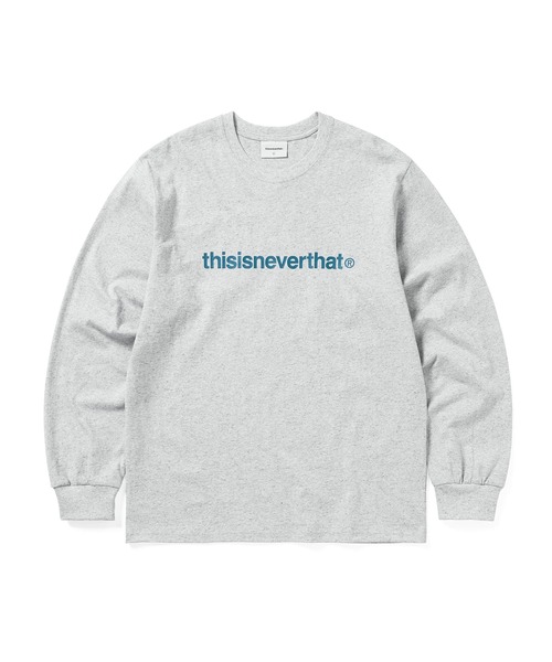 T-Logo L/S Tee（Tシャツ/カットソー）｜thisisneverthat