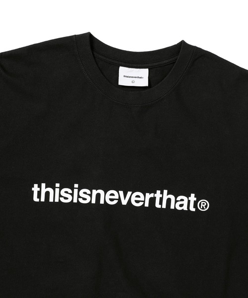 T-Logo L/S Tee（Tシャツ/カットソー）｜thisisneverthat