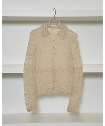 TODAYFUL（トゥデイフル）の「Mohair Crochet Knitshirts（Tシャツ