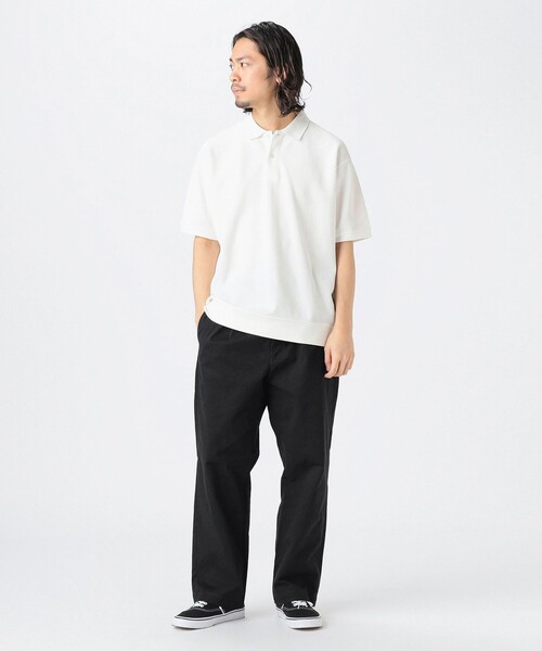 B:MING by BEAMS(ビーミングバイビームス)の「<ビジカジ対応> 吸水速乾 UVカット 抗菌防臭 マルチ ファンクション ポロシャツ(ポロシャツ・メンズ・ブラック/オフホワイト/ネイビー・SMALL/MEDIUM/LARGE/X-LARGE)」の14枚目の写真