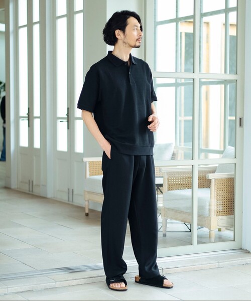 B:MING by BEAMS(ビーミングバイビームス)の「<ビジカジ対応> 吸水速乾 UVカット 抗菌防臭 マルチ ファンクション ポロシャツ(ポロシャツ・メンズ・ブラック/オフホワイト/ネイビー・SMALL/MEDIUM/LARGE/X-LARGE)」の16枚目の写真