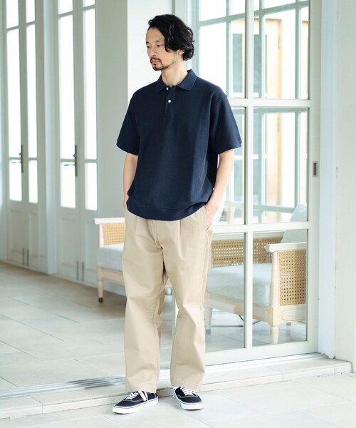 B:MING by BEAMS(ビーミングバイビームス)の「<ビジカジ対応> 吸水速乾 UVカット 抗菌防臭 マルチ ファンクション ポロシャツ(ポロシャツ・メンズ・ブラック/オフホワイト/ネイビー・SMALL/MEDIUM/LARGE/X-LARGE)」の19枚目の写真