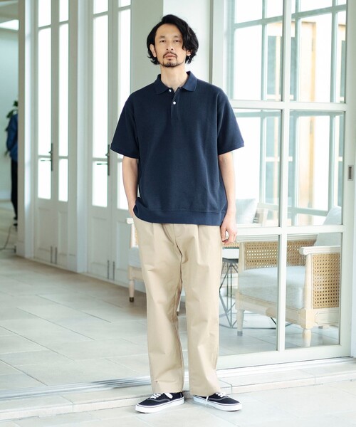 B:MING by BEAMS(ビーミングバイビームス)の「<ビジカジ対応> 吸水速乾 UVカット 抗菌防臭 マルチ ファンクション ポロシャツ(ポロシャツ・メンズ・ブラック/オフホワイト/ネイビー・SMALL/MEDIUM/LARGE/X-LARGE)」の20枚目の写真