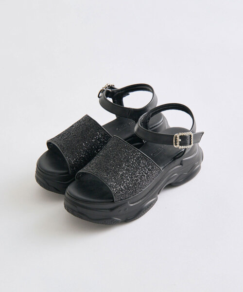 OLIVE des OLIVE（オリーブデオリーブ）の「グリッターサンダル（サンダル・レディース・ホワイト系その他/ミント/ブラック系その他・SMALL/MEDIUM/LARGE）」の22枚目の写真