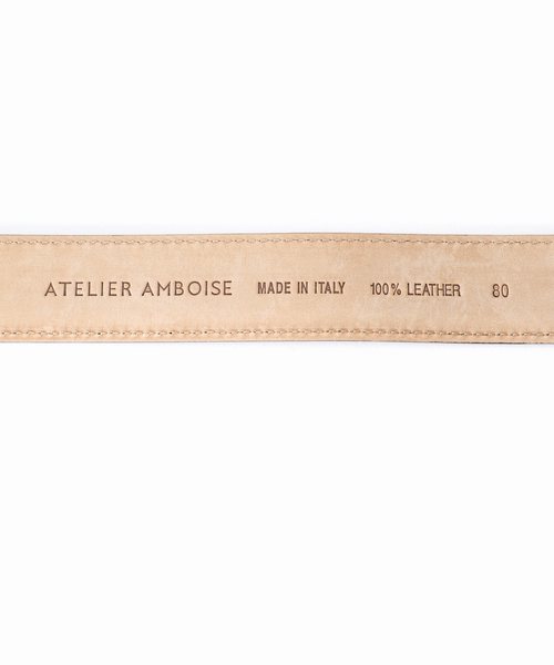 ATELIER AMBOISE/アトリエ アンボワーズ Hバックルベルト