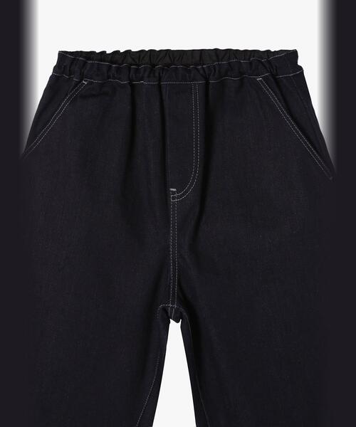 agnes b.（アニエスベー）の「キッズ デニムバミューダパンツ（デニムパンツ・キッズ・ブルー系その他・8YEAR/10YEAR/12YEAR/4YEAR/6YEAR）」の3枚目の写真