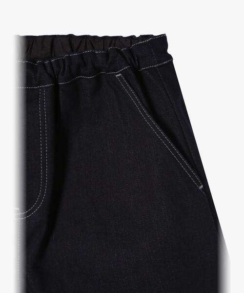 agnes b.（アニエスベー）の「キッズ デニムバミューダパンツ（デニムパンツ・キッズ・ブルー系その他・8YEAR/10YEAR/12YEAR/4YEAR/6YEAR）」の4枚目の写真