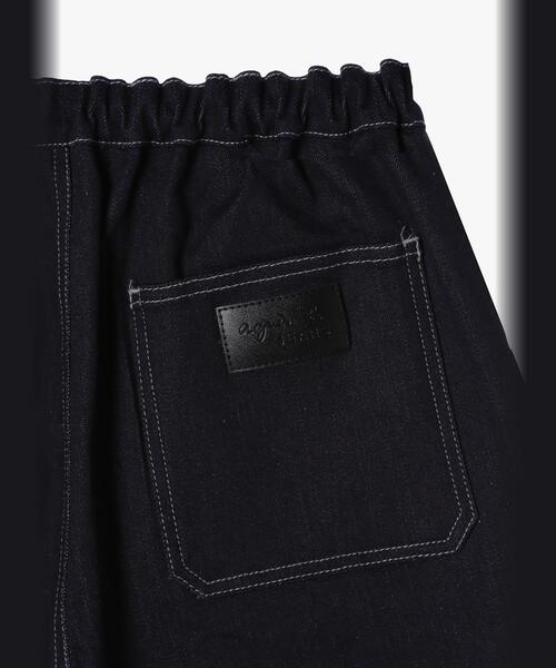 agnes b.（アニエスベー）の「キッズ デニムバミューダパンツ（デニムパンツ・キッズ・ブルー系その他・8YEAR/10YEAR/12YEAR/4YEAR/6YEAR）」の6枚目の写真