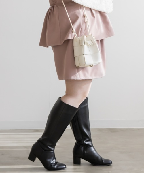 CLETTE(クレット)の「ハイウエストショートパンツ(その他パンツ・レディース・ブラック/ピンク/ブラウン・4L/3L/LL)」の8枚目の写真