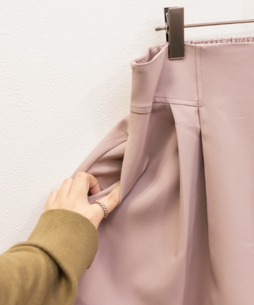 CLETTE(クレット)の「ハイウエストショートパンツ(その他パンツ・レディース・ブラック/ピンク/ブラウン・4L/3L/LL)」の4枚目の写真
