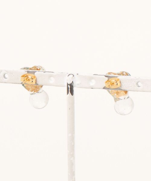 tone(トーン)の「【S.coeuf】【S.coeuf】金属アレルギー対応ピアス フォンダンハート×かすみ草(MA)(ピアス(両耳用)・レディース・パープル/ライトブルー/ブルー/オレンジ/ピンク・FREE)」の17枚目の写真