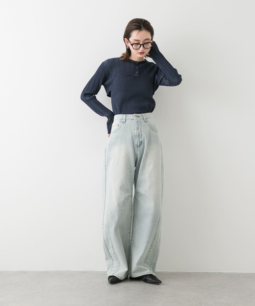 セール】2Pレイヤードセーター（ニット/セーター）｜SENSE OF PLACE by