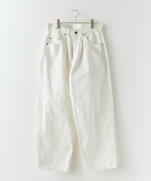 GUNG HO（ガンホー）の「GUNGHO/ガンホー DENUM BAGGY PANTS デニムバギーパンツ ルーズシルエット（デニムパンツ・メンズ・ホワイト/ライトブルー/ブラック・M/XL/L）」の13枚目の写真