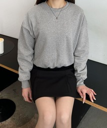 コンパクトスウェットプルオーバー