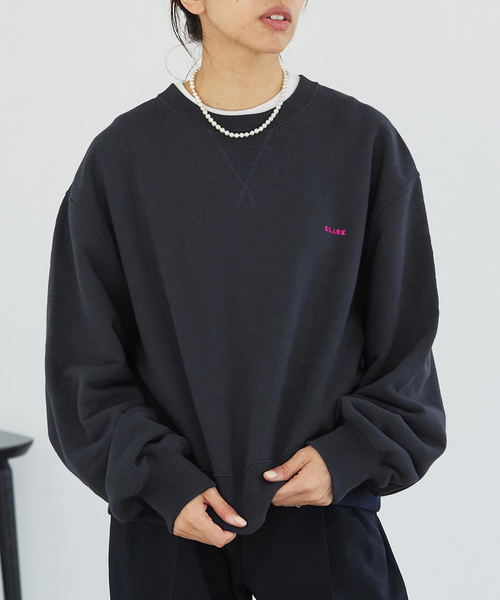セール】《追加》BLACK オーバーサイズスウェット（スウェット