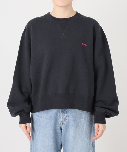 IENA(イエナ)の「《追加》BLACK オーバーサイズスウェット(スウェット・レディース・ネイビー/グレー・FREE)」の7枚目の写真