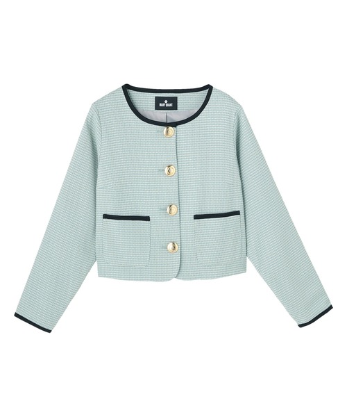 mary quant ツイードパイピング ジャケット