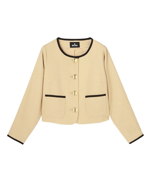 mary quant ツイードパイピング ジャケット