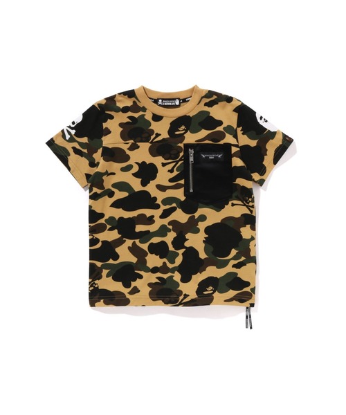 BAPE KIDS ブラックカモフラTシャツ BAPE KIDS 迷彩 Tシャツ 110cm