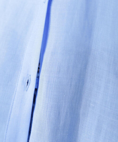 NATURAL BEAUTY BASIC（ナチュラルビューティーベーシック）の「◇ラミーブレンドオーバーシャツ（シャツ/ブラウス・レディース・ホワイト系その他/マスタード/チャコールグレー/ブルー・FREE）」の22枚目の写真