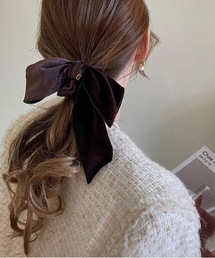 tanakadaisuke ベロアリボン　ブラウン RESEXXY ベロアリボン（ブラウン） -ファッション通販 FASHION WALKER