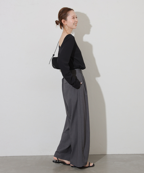 tシャツ シアーフライス2WAYロングスリーブ レディース JOURNAL STANDARD tシャツ シアーフライス2WAYロングスリーブ
