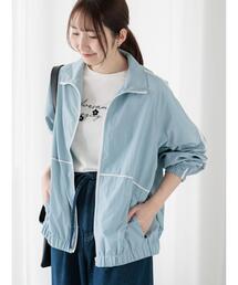 Te chichi TERRASSE | スタンド配色ブルゾン(ブルゾン)