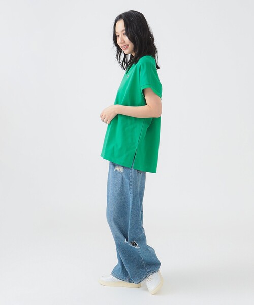 セール】【別注】LACOSTE / カノコ ハーフスリーブ Tシャツ（T