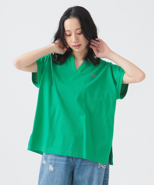 別注】LACOSTE / カノコ ハーフスリーブ Tシャツ（Tシャツ